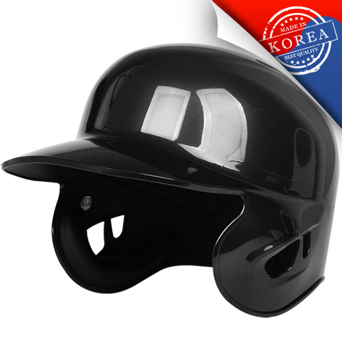 (특가할인)엑스필더 초경량 유광 양귀 MLB 스타일 헬멧 BK