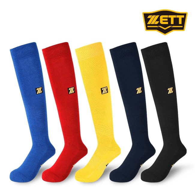 ZETT 야구 스타킹 양말 장목 BSK-200 (성인용,아동용,리틀용)