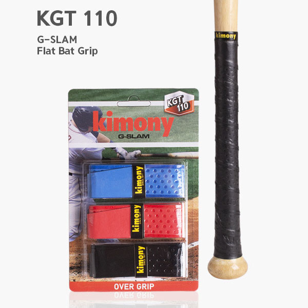 KIMONY 키모니 KGT110 G-SLAM 야구 배트 그립 플랫 3P