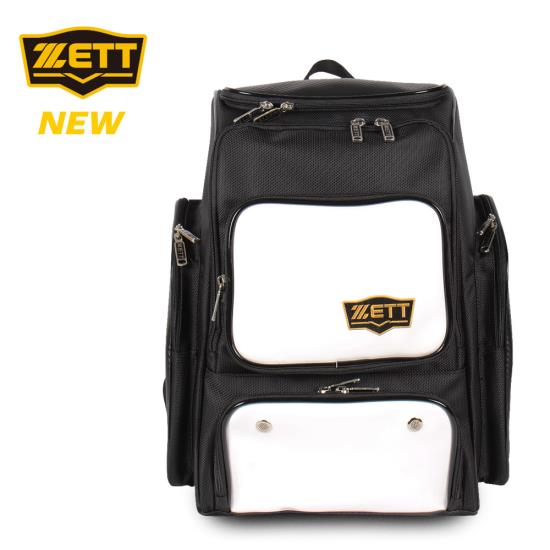 (무료자수) ZETT 제트 BAK-432J 주니어 유소년 백팩 (블랙/화이트)