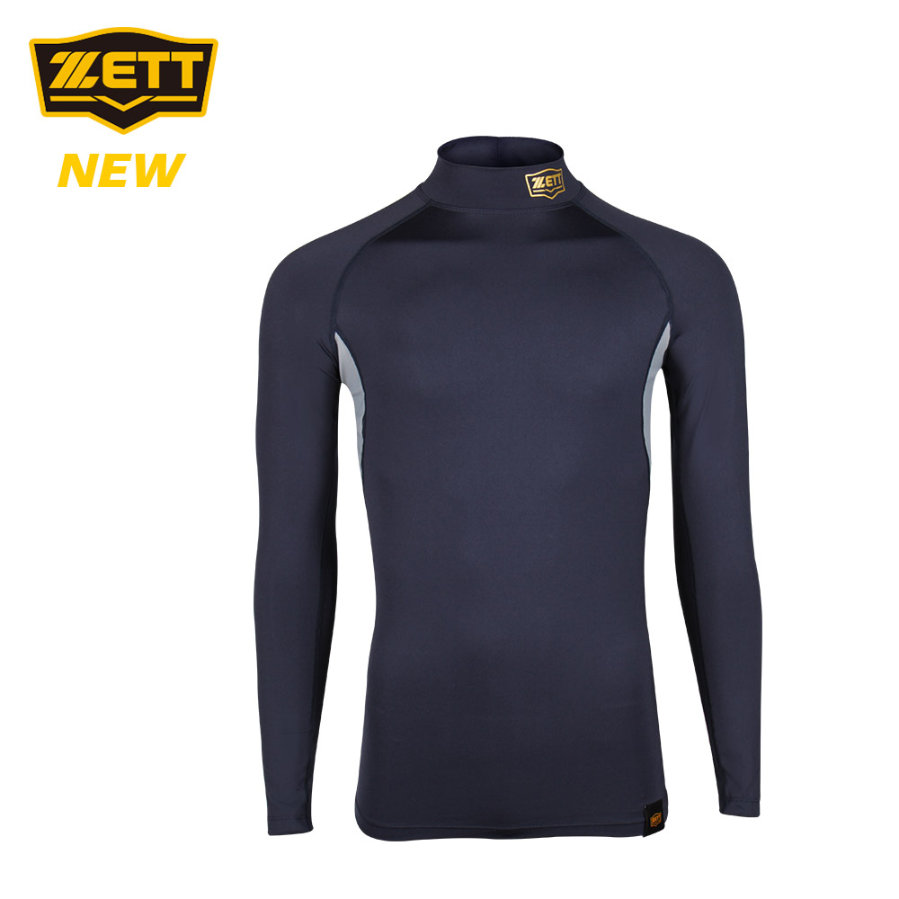 ZETT BOK-372 스판언더셔츠 (네이비)