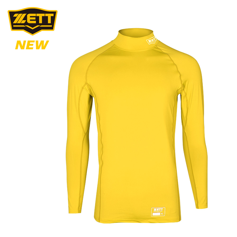 ZETT BOK-352 스판언더셔츠 (옐로우)