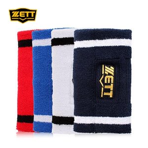 ZETT BGK 870 손목밴드 (화이트/레드/네이비/블루)