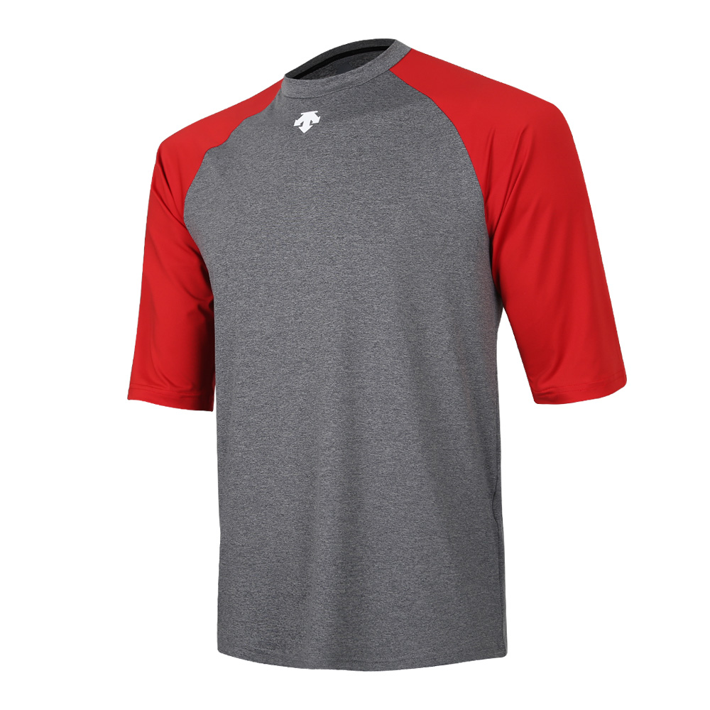 [DESCENTE] SM221ZTL41 RED0 베이스볼 7부 언더셔츠