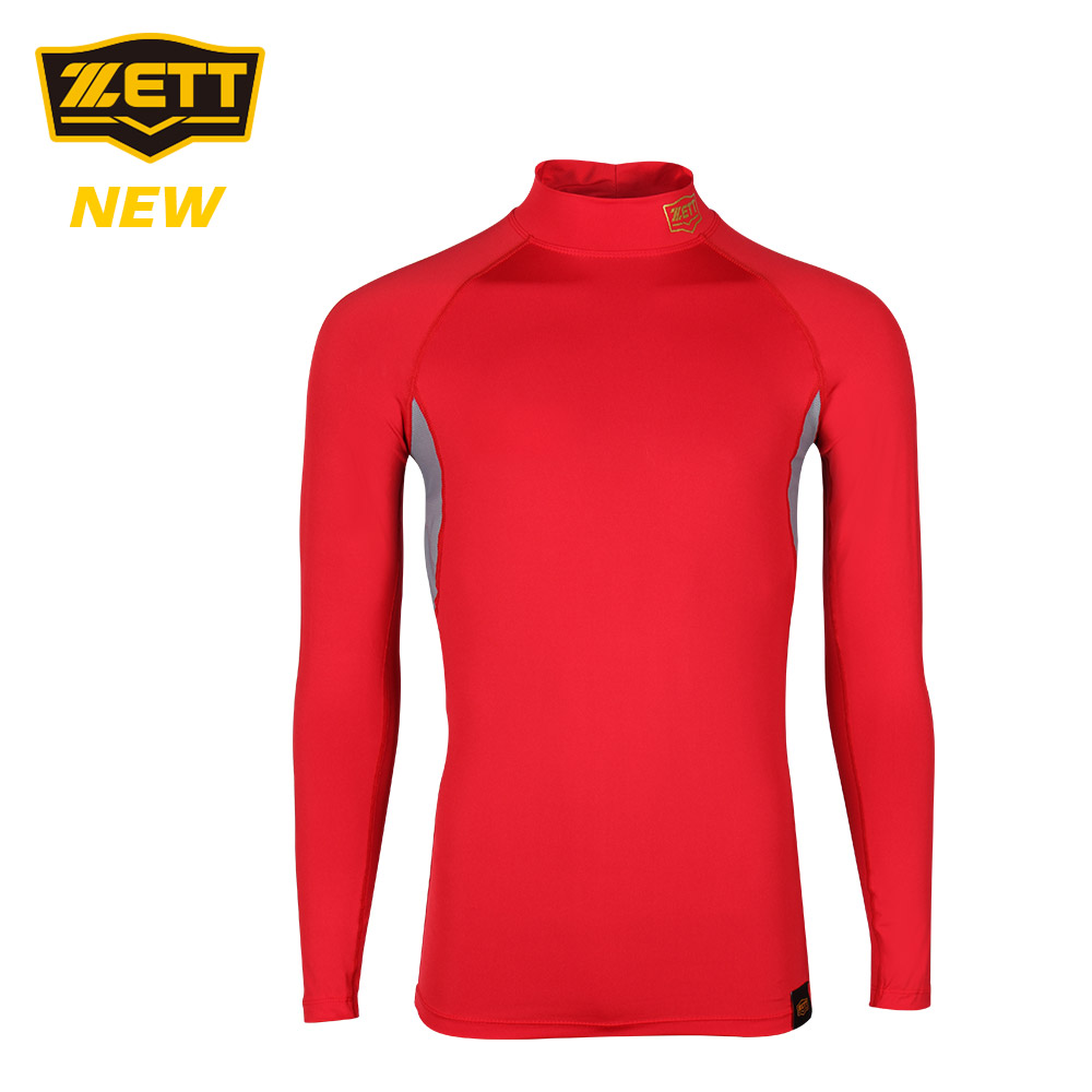 ZETT BOK-372 스판언더셔츠 (레드)