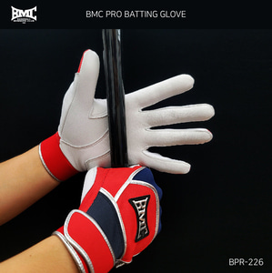 BMC 2022 야구 배팅장갑 BPR-226 (레드/네이비) - XL사이즈