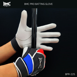 (무료자수) BMC 2022 야구 배팅장갑 BPR-225 (블랙/블루/레드)