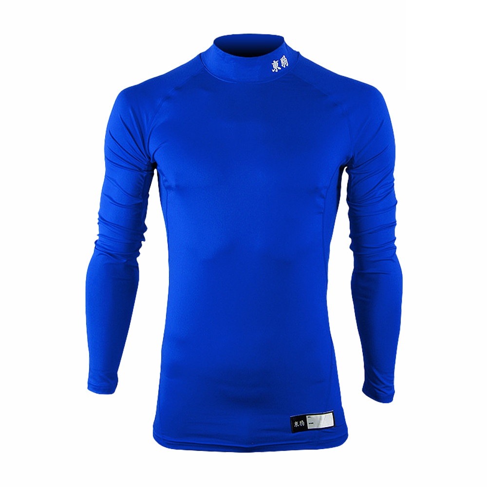 도코마 도쿠마 스판 야구 언더셔츠 블루 (80,120 사이즈)